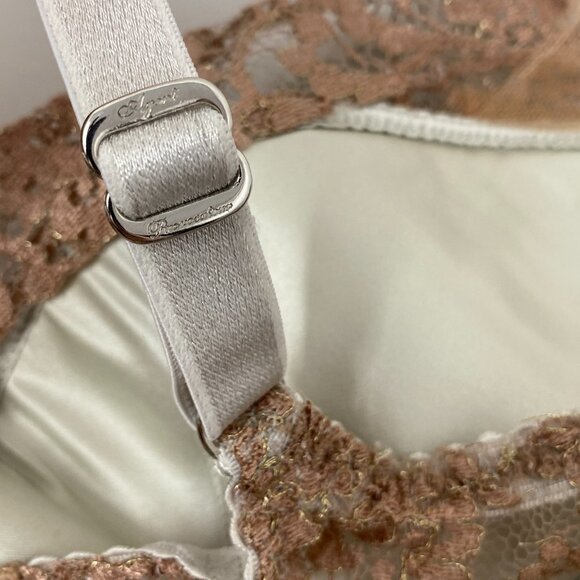 Agent Provocateur Lorelli Rose Gold Silver NWT $1,010 - Picture 12 of 16